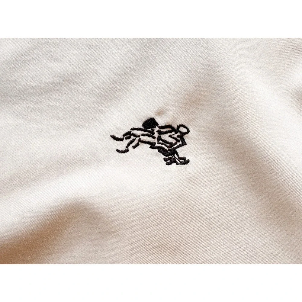 Ashworth Mens Golf Windbreaker Pullover Water Resistant Breathable Light Tan L - Picture 5 of 6